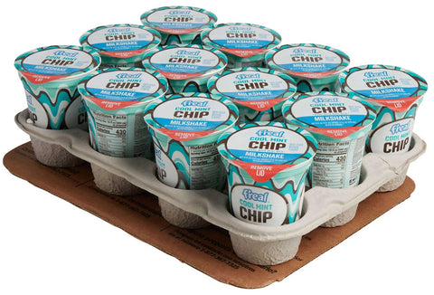 Freal Cool Mint Chip Milkshake, 8 Fluid Ounce -- 12 per case