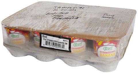 Freal Strawberry Banana Smoothie, 9 Fluid Ounce -- 12 per case
