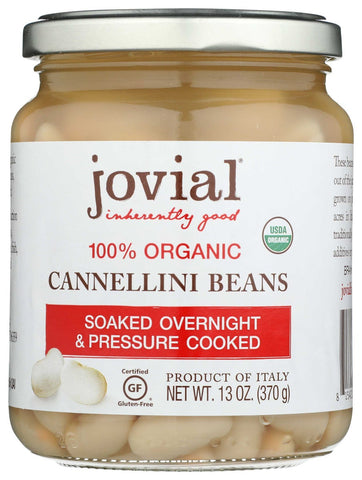 Jovial Organic Cannellini Beans, 13 Ounce -- 6 per case.