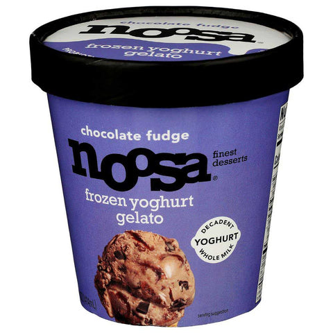 Noosa Chocolate Fudge Yogurt Gelato, 14 Fluid Ounce -- 8 per case