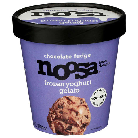 Noosa Chocolate Fudge Yogurt Gelato, 14 Fluid Ounce -- 8 per case