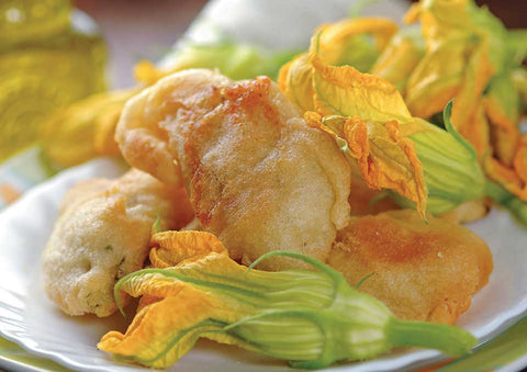 Vertullo Stuffed Zucchini Flowers, 8.8 Pound.