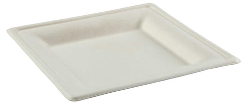 Primeware Square Plate, 6 inch -- 500 per case.