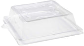 Primeware Square Plate Clear Lid Only -- 500 per case.