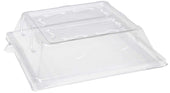 Primeware Square Plate Clear Lid Only -- 500 per case.