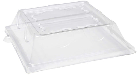 Primeware Square Plate Clear Lid Only -- 500 per case.