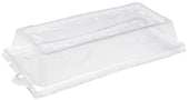 Primeware Rectangle Clear Plate Lid Only -- 500 per case.
