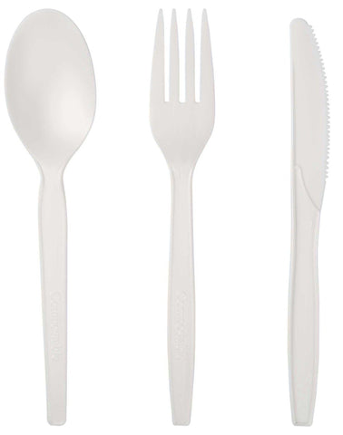 Primeware CPLA Wrapped Knife Fork Spoon Kit -- 250 per case.