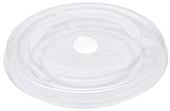 Primeware Clear PLA Compostable Flat Lid Only -- 1000 per case.