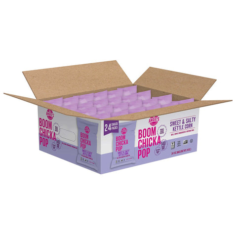 Boomchickapop Sweet and Salty Popcorn, 1 Ounce - 24 per pack.