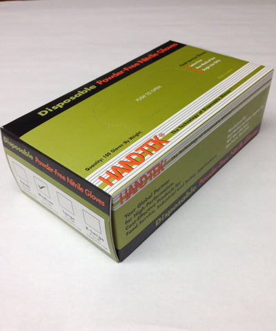 Non-Medical Powder Free Nitrile Gloves Medium, 10 Case -- 100 Count