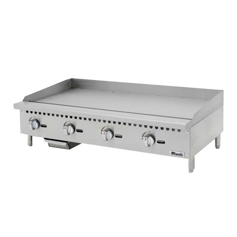 Migali Countertop Manual Griddle, 48 inch Width x 28.6 inch Depth x 15.2 inch Height