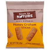 Back To Nature Honey Graham Sticks, 1 Ounce -- 100 per case.