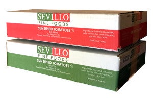 Sevillo Fine Foods Sundried Tomatoes Julienne Strips, 5 Pound.