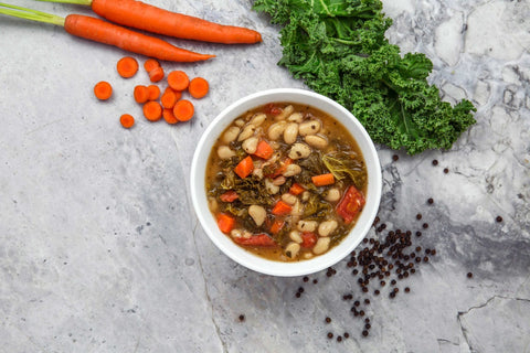 King Creole Tuscan White Bean Soup with Pancetta, 4 Pound -- 4 per case.