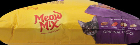 Meow Mix Original Choice Dry Cat Food, 16 Pound.