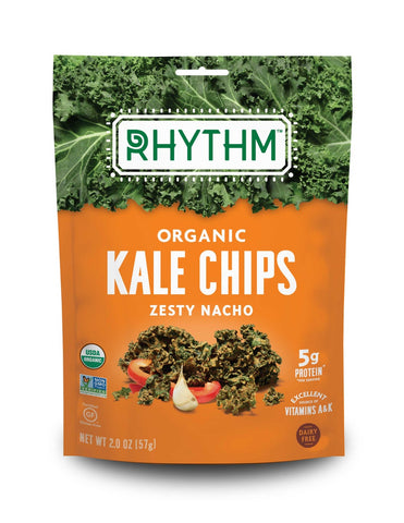 Rhythm Superfoods Organic Zesty Nacho Kale Chips, 2 Ounce -- 12 per case