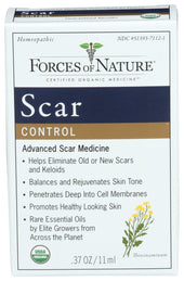 Forces of Nature Organic Homeopathic Natural Treatment Scar Control, 11 Milliliter