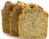 Sweet Sams Presliced Orange Poppy Cake -- 16 per case