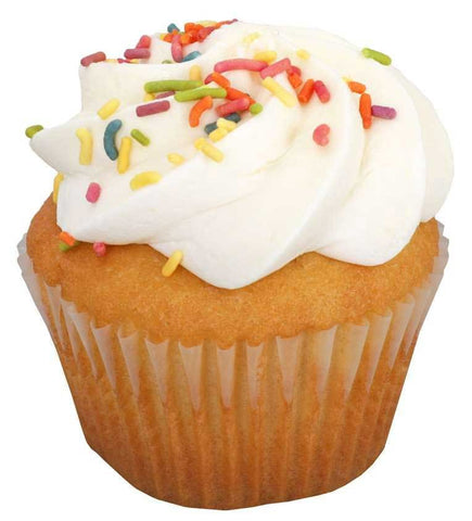 Sweet Sams Vanilla Buttercream Cupcake, 6 Ounce -- 6 per case