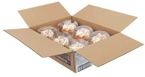 Sweet Sams Vanilla Buttercream Cupcake, 6 Ounce -- 6 per case