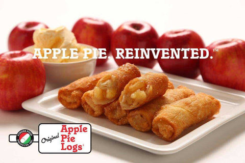 Original Apple Pie Logs Egg Roll Shape Apple Pie -- 72 per case