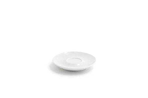 Front Of The House Milano Porcelain Saucer, 4.75 x 4.75 inch -- 12 per case.