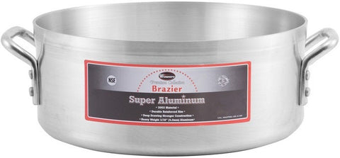 Winco 4mm Super Aluminum Brazier, 15 Quart