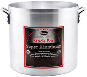 Winco 4mm Super Aluminum Stock Pot, 32 Quart