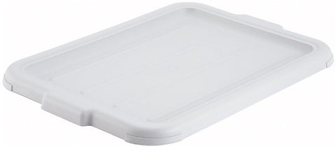 Winco Polypropylene White Cover for Standard Dish Boxes
