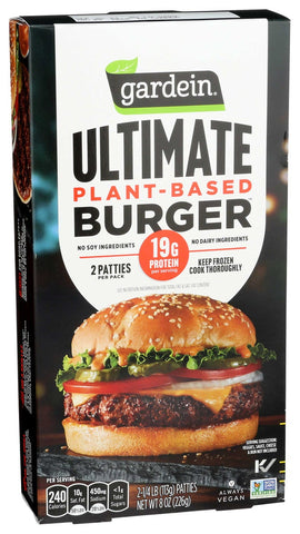 Gardein Ultimate Plant-Based Burger, 8 Ounce -- 8 per case
