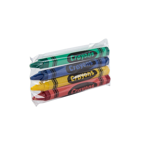 AmerCare 4 Colour Red Blue Green Yellow Honeycomb Crayon -- 2000 per case.