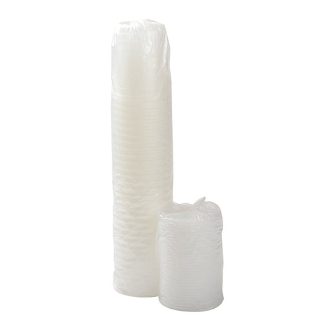 Royal Clear Polypropylene Deli Container with Lid, 32 Ounce -- 240 per case.