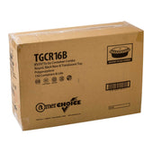 Royal Black Clear Top Round Polypropylene To Go Combo Container, 16 Ounce -- 150 per case.