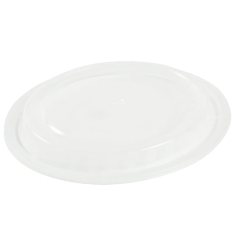 Royal Black Clear Top Round Polypropylene To Go Combo Container, 38 Ounce -- 150 per case.