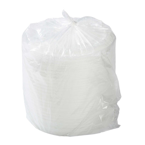 Royal Black Clear Top Round Polypropylene To Go Combo Container, 48 Ounce -- 150 per case.