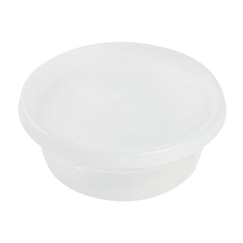 Royal Clear Polypropylene Deli Container, 8 Ounce -- 480 per case.