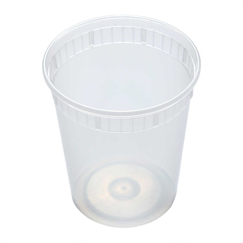 Amercare Clear Polypropylene Deli Container, 32 Ounce -- 480 per case.