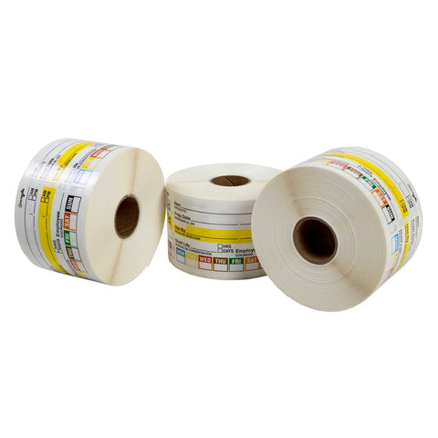 AmerCare Rotation Food Label, 500 count per roll -- 24 rolls per case.