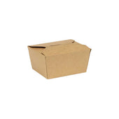 Inno Pak Number 1 Innobox Edge Brown Kraft Poly Coated Inside Paper Box, 22 Fluid Ounce Capacity -- 180 per case