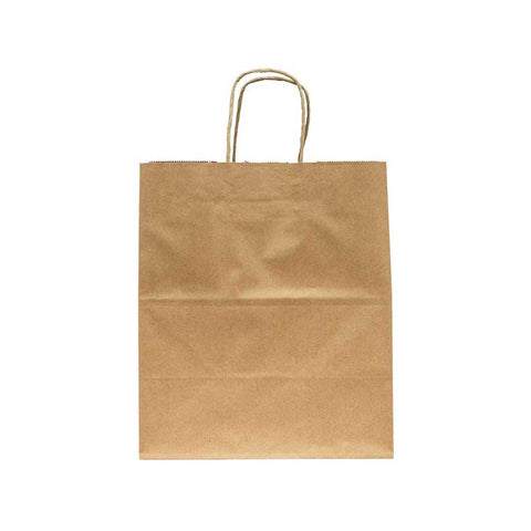Inno Pak Twist Handle Paper Carry Out Bag, 10.2 x 6.5 x 12 inch -- 250 per case