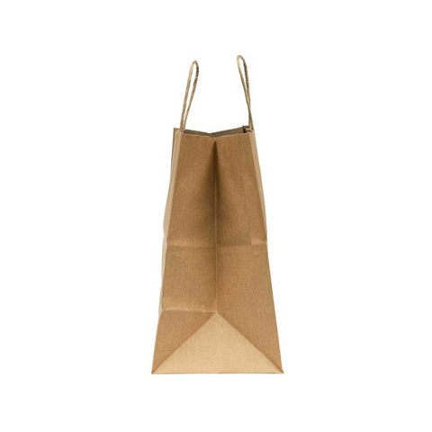 Inno Pak Twist Handle Paper Carry Out Bag, 10.2 x 6.5 x 12 inch -- 250 per case