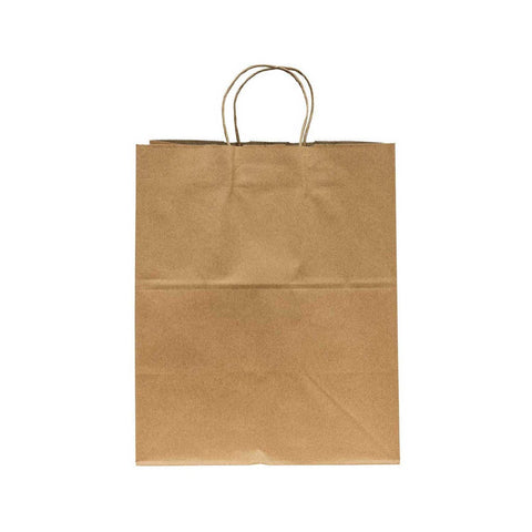 Inno Pak Twist Handle Paper Carry Out Bag, 20.8 x 14 x 15.4 inch -- 200 per case
