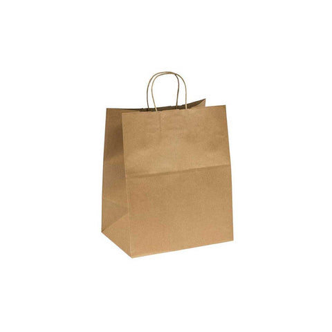 Inno Pak Twist Handle Paper Carry Out Bag, 20.8 x 14 x 15.4 inch -- 200 per case
