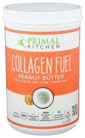 Primal Kitchen ‌Collagen‌ Fuel Peanut Butter Drink Mix, 14.3 Ounce
