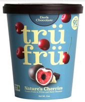 Tru Fru Grab and Share Hyper Chilled Immersed White and Dark Chocolate Covered Whole Cherries, 5 Ounce -- 8 per case