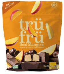 Tru Fru Hyper Dried Mango in Dark Chocolate, 4.2 Ounce -- 6 per case