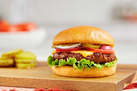 OZO Plant Based Burger, 4 Ounce -- 40 per case