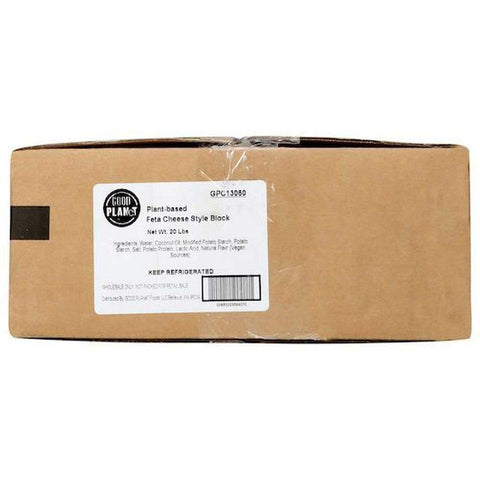 Good Planet Foods Feta Block Plant Based Cheese, 20 Pound