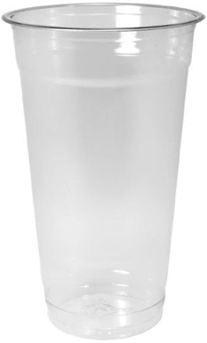 rPlanet Earth 100 Percent PCR Plastic RPET Clear Drink Cup, 24 Ounce -- 600 per case
